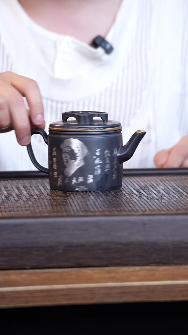 茶壶紫砂宜兴手工原矿紫砂壶001