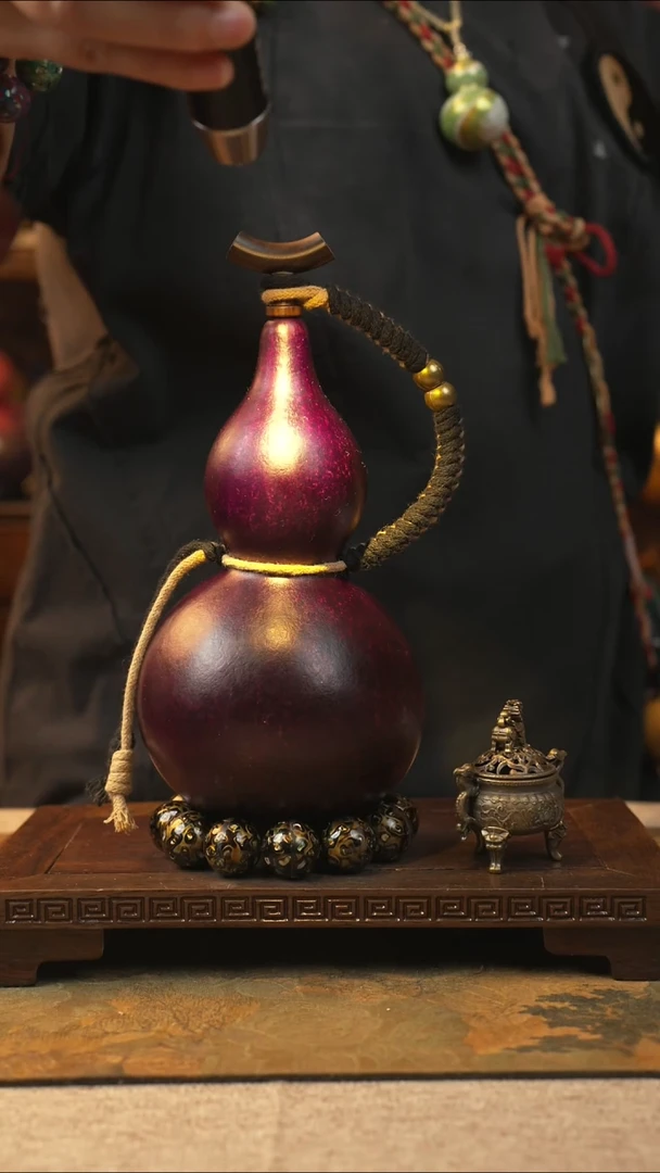 186大漆一物一拍记葫堂出品【不带手串】