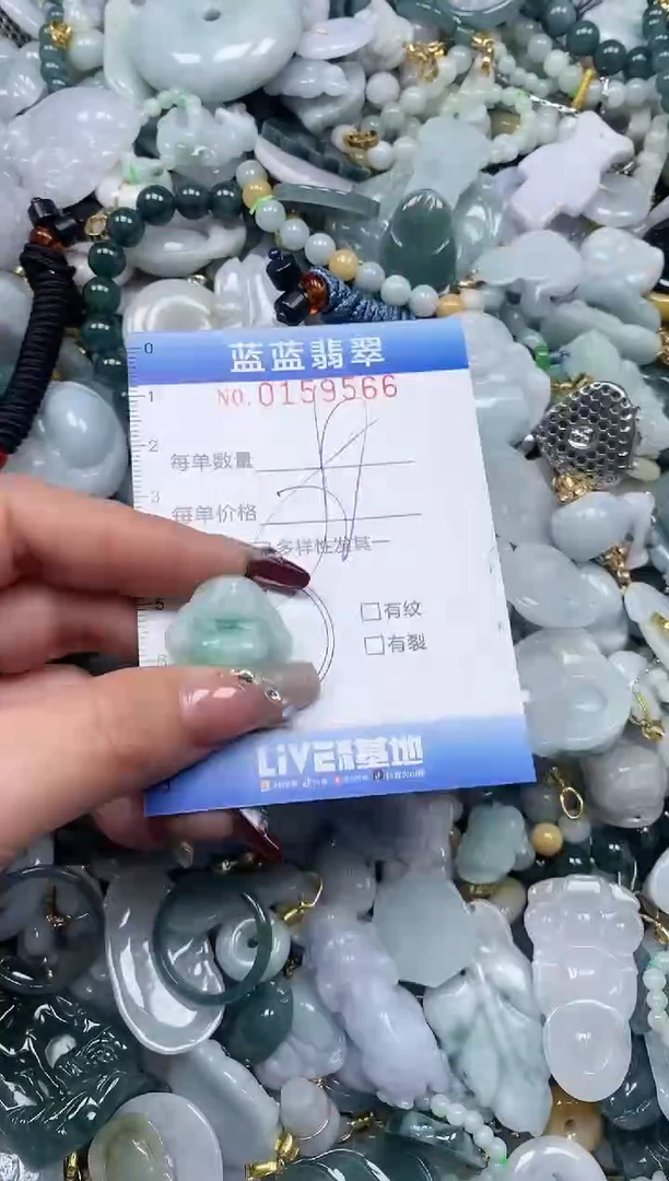 【闪购商品】翡翠颈饰未镶嵌闪购0159566多样性发其一