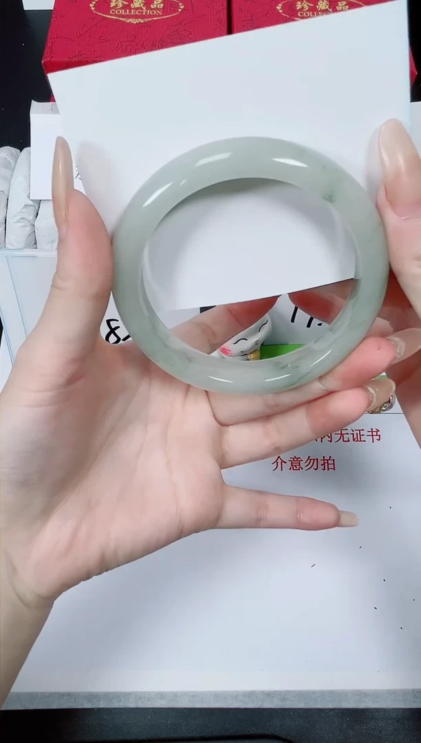 【闪购商品】石英质玉手镯未镶嵌K237-61.0