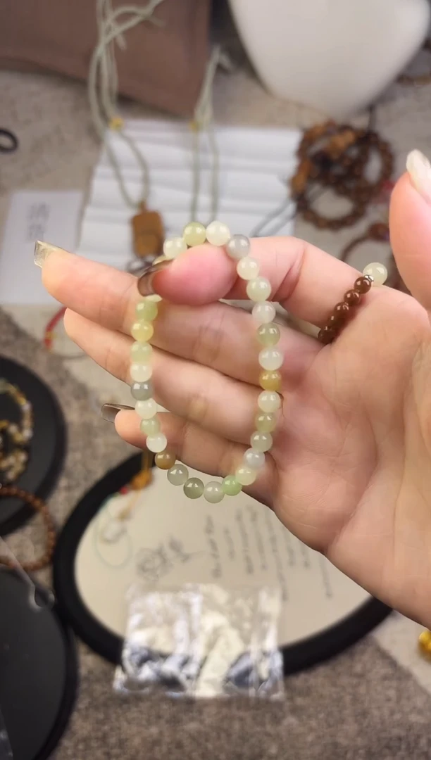 未镶嵌手链和田玉清~货-全场