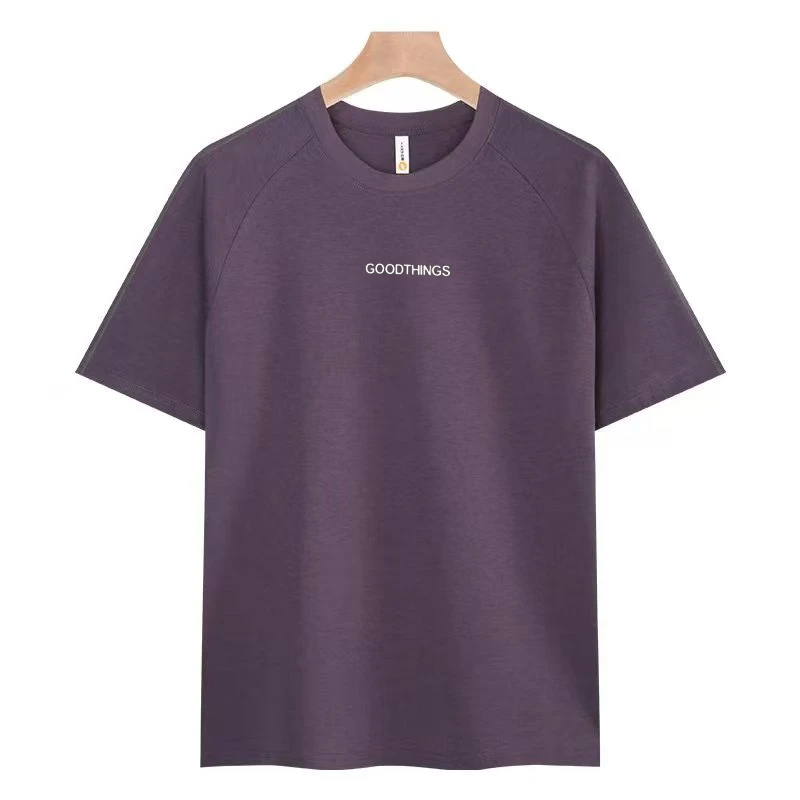 【GOOD】7A 冰感高级感重磅圆领T恤夏季半袖百搭体恤衫云纱