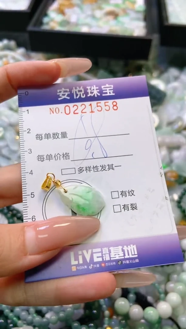 翡翠未镶嵌颈饰闪购0221558