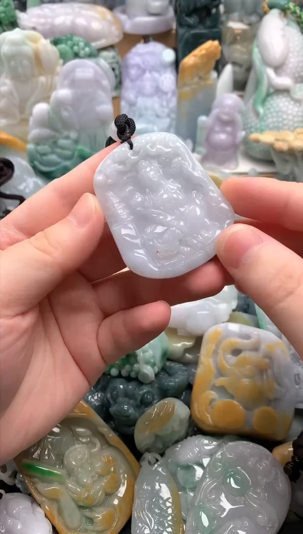 吊坠(不含链)未镶嵌翡翠1