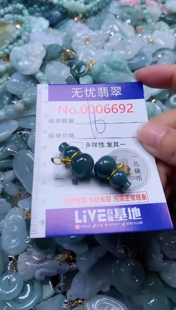 颈饰未镶嵌翡翠6692