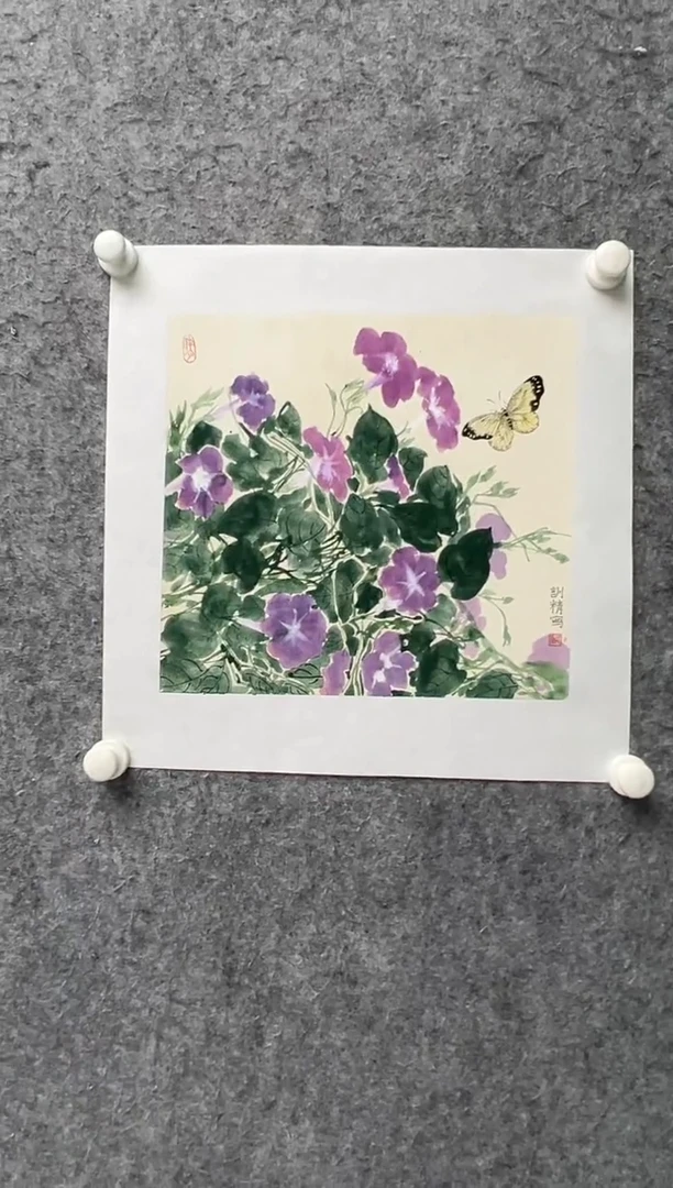 国画邹训精-1平尺-国画作品