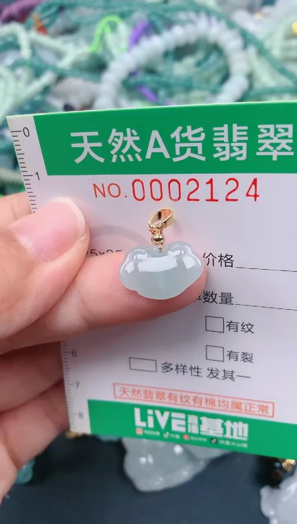 颈饰未镶嵌翡翠.0002124