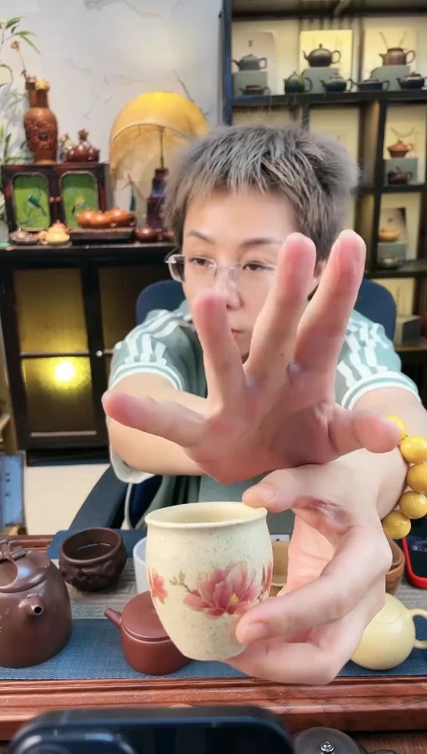 茶壶紫砂徐俊白段泥郁金香斗笠杯