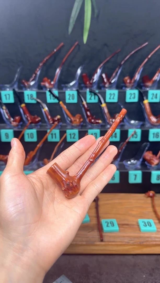 K*一物一图檬子木手工香烟嘴