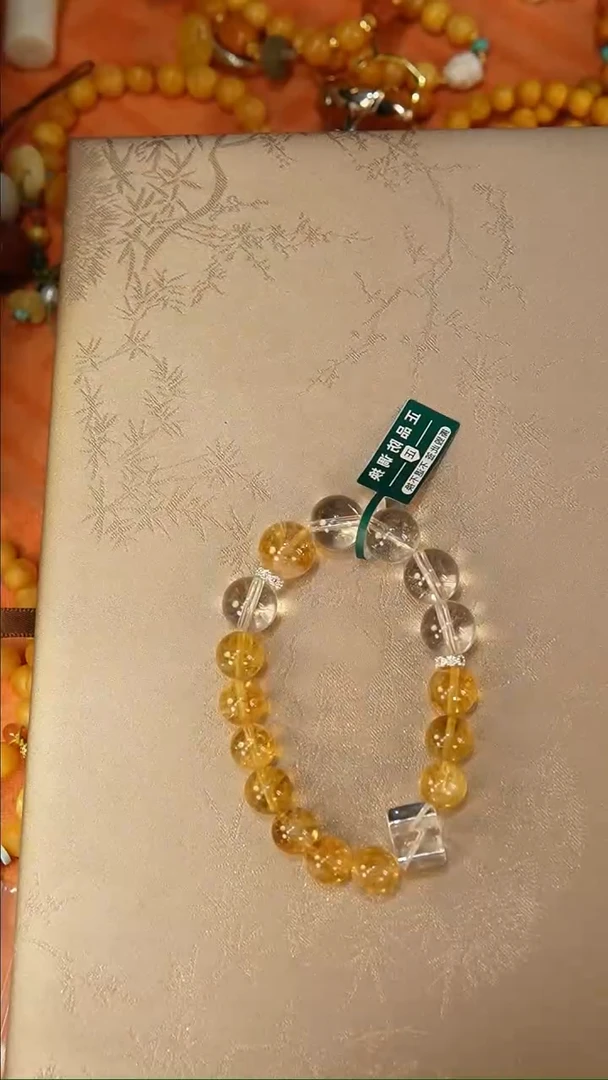 【闪购商品】查罗石手绳合金手链