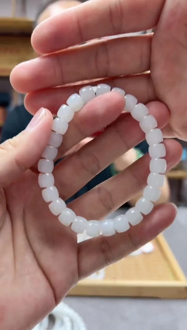 手链未镶嵌和田玉8黑山料