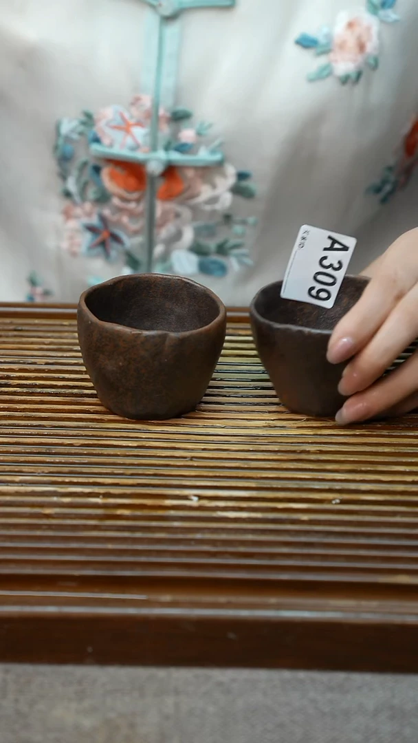 粗陶手工茶具 每只都不一样