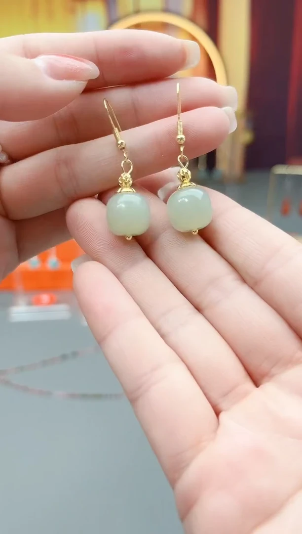 未镶嵌和田玉耳饰x16