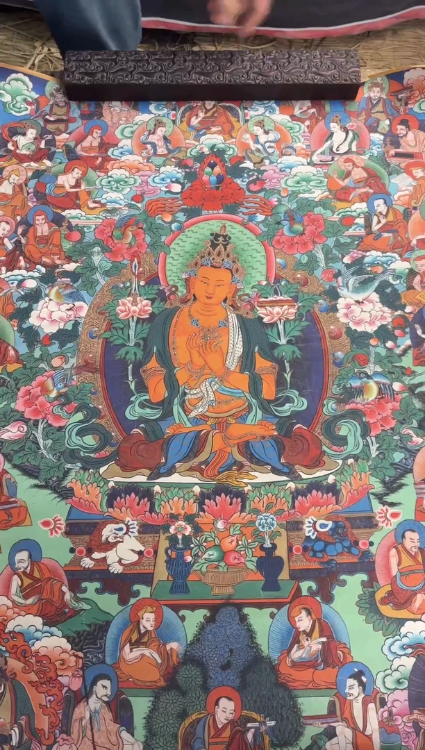 装裱画澄空梵像高端精选链接AA114