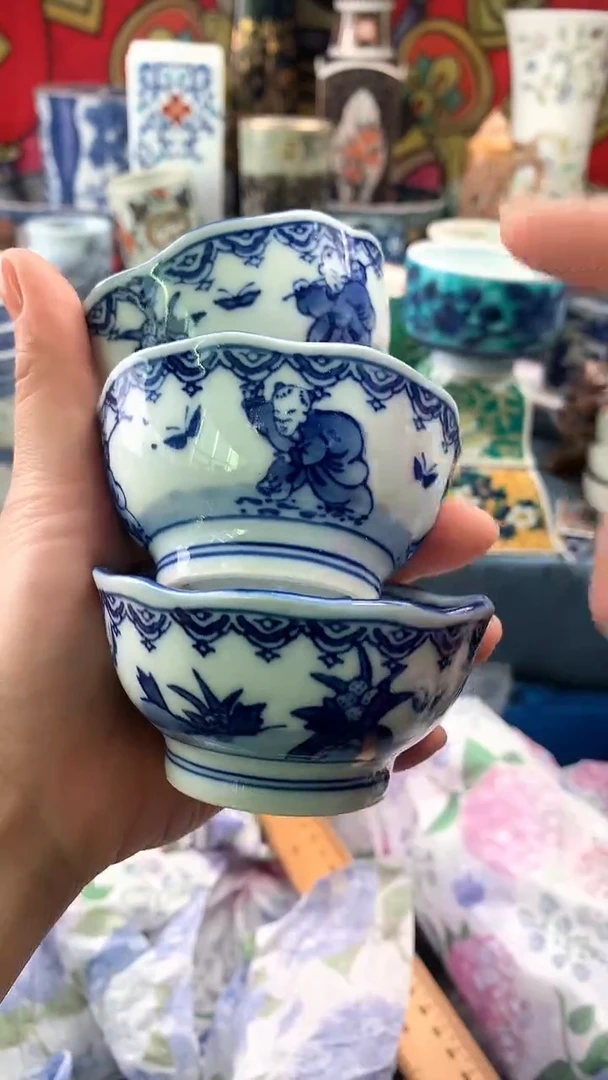 H**A镰仓精美瓷器18包邮A401