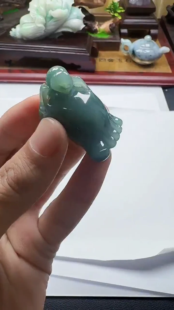 吊坠(不含链)未镶嵌翡翠1