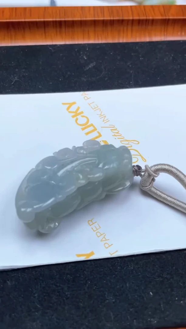 【闪购商品】翡翠颈饰未镶嵌貔貅