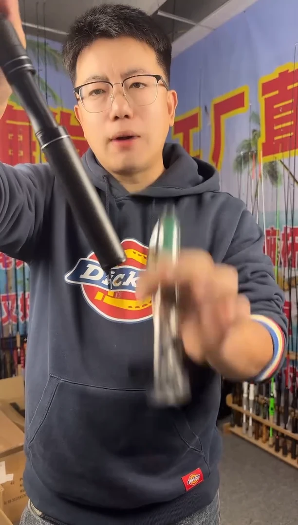 1.8m碳素伸缩马口1.8米直柄（瑕疵尾货竿，没有售后，介意勿拍）