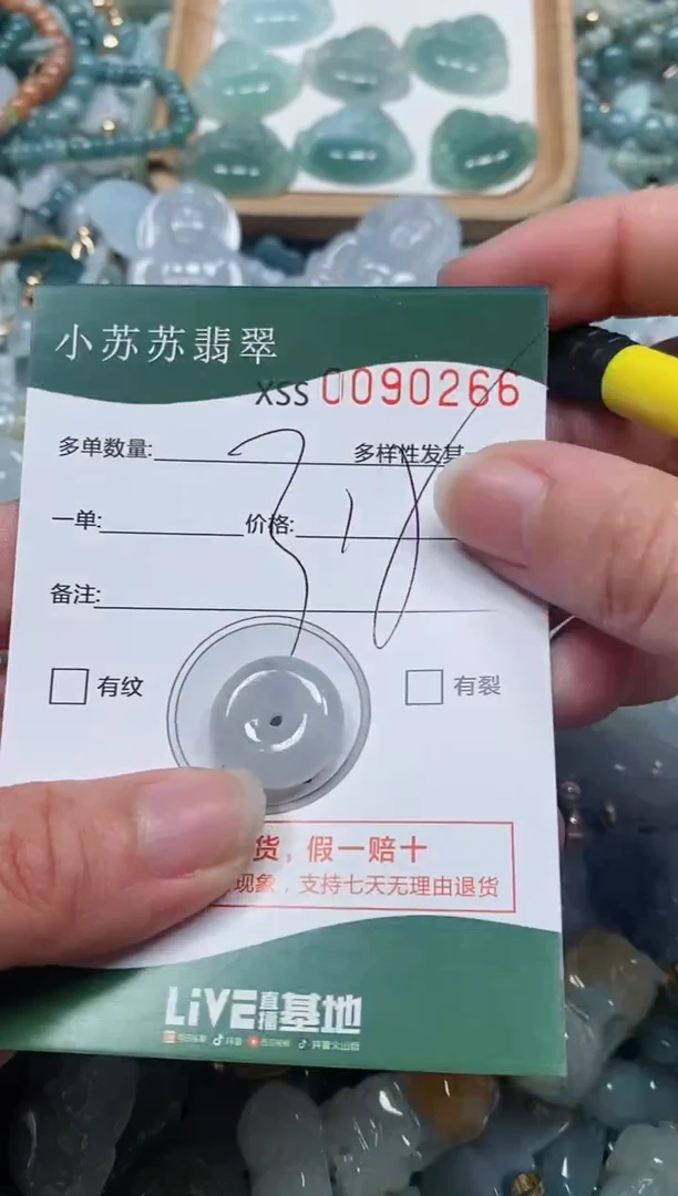 【闪购商品】翡翠颈饰未镶嵌闪购商品0090266