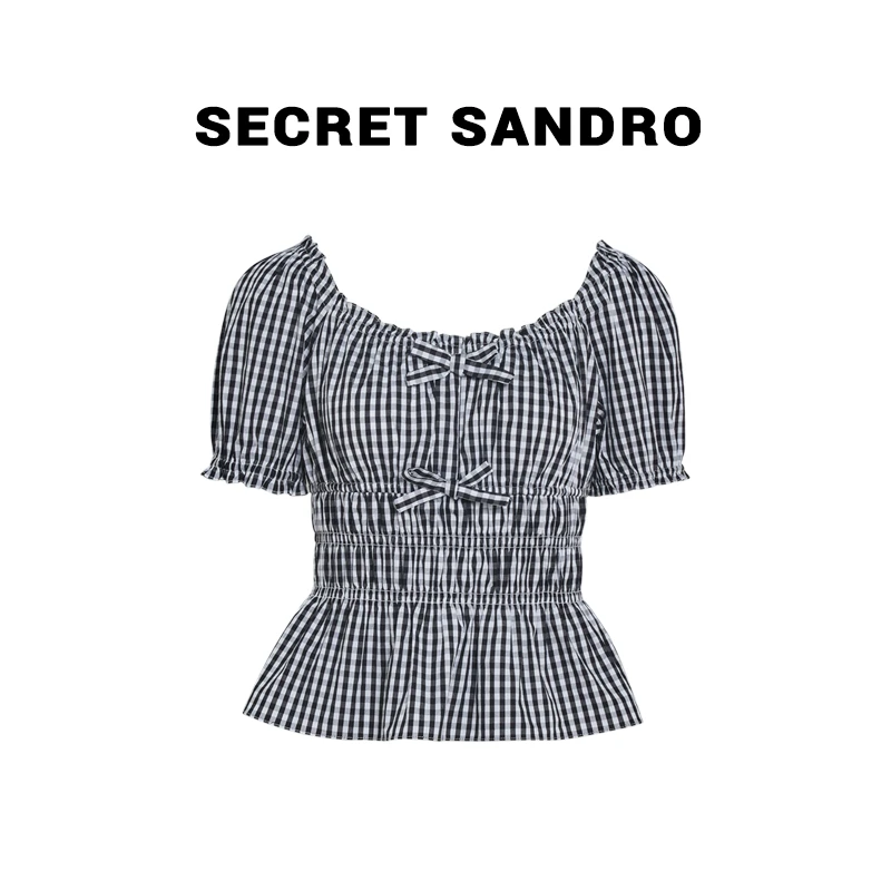 【北海道】Secret Sandro 楚楚 小众设计感衬衫 S55213146C