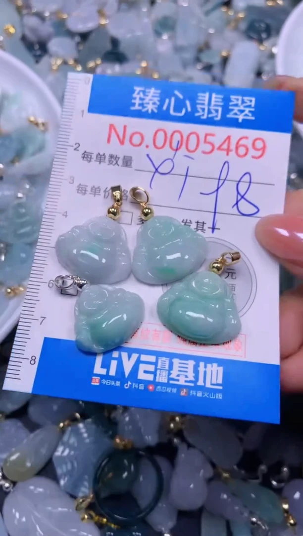 吊坠(不含链)未镶嵌翡翠5469