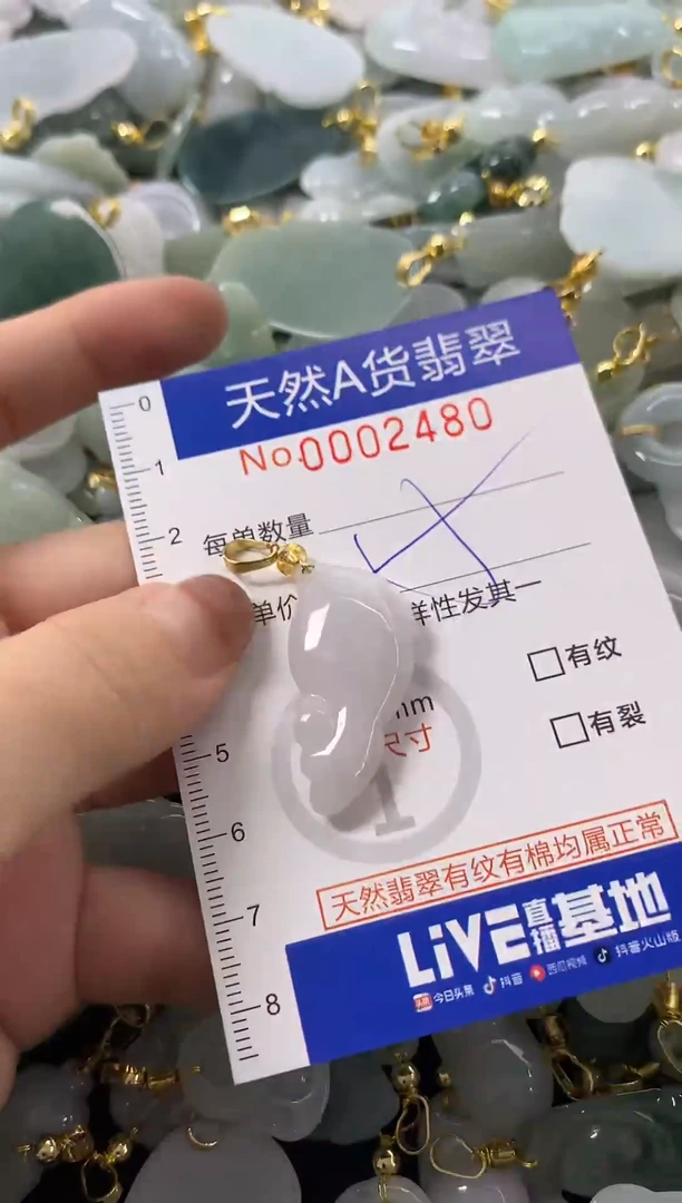 颈饰未镶嵌翡翠天然A货翡翠
