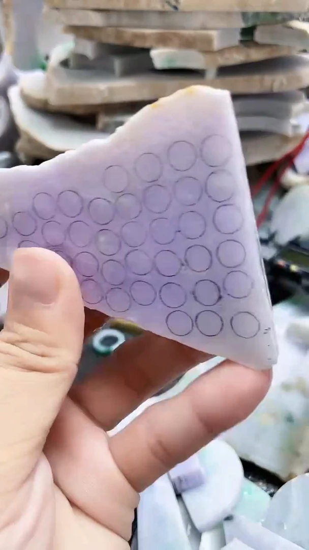 裸石翡翠天然A货翡翠板料