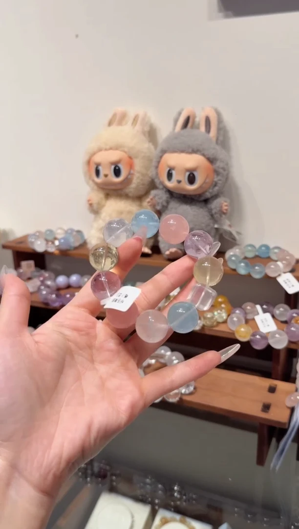 水晶手串未镶嵌拍4单发一串 拍1单发单珠 多样性发货