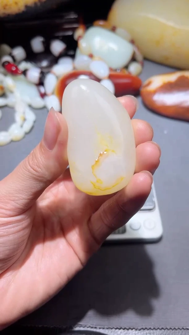 【闪购商品】和田玉（子料）挂件未镶嵌YL-ZZ-1.27-53