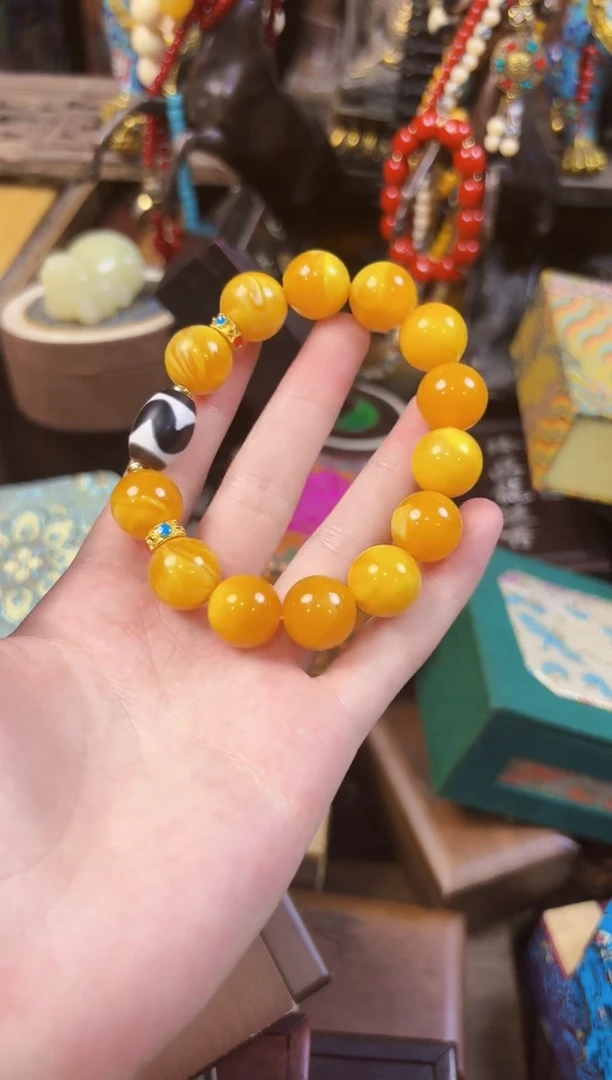 未镶嵌蜜蜡耳饰乘核百货精选1111