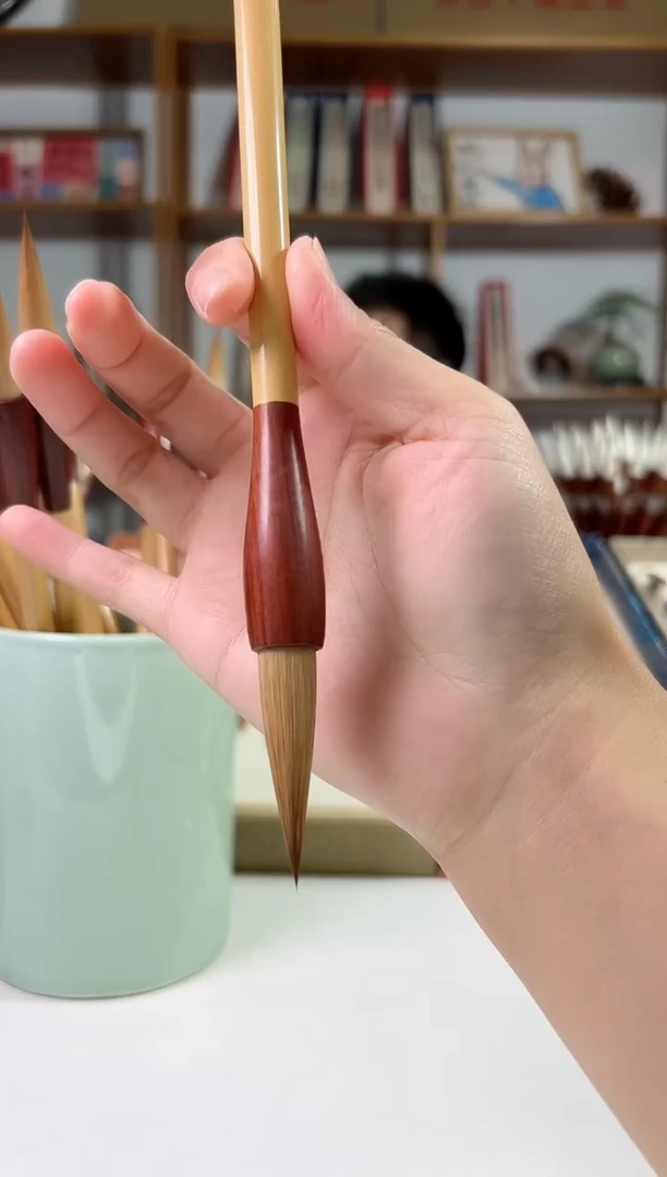 玉竹红木斗狼毫出锋4.5