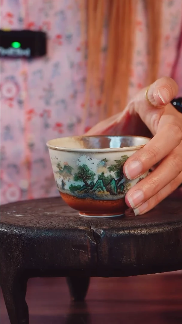 艺然堂手工手绘茶器