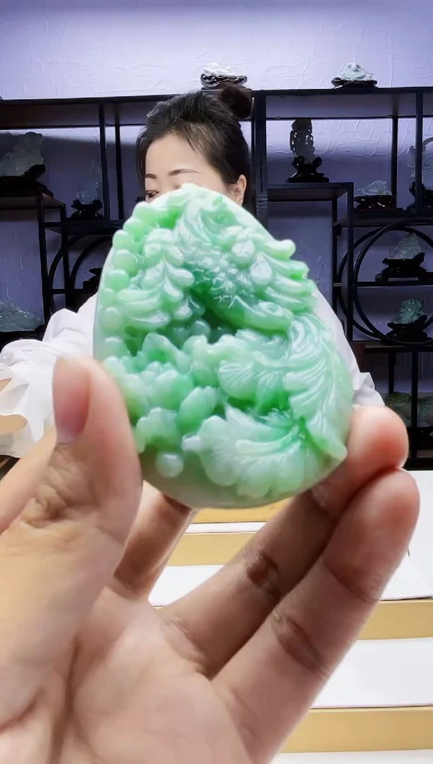 【闪购商品】定制翡翠未镶嵌毛货02160075