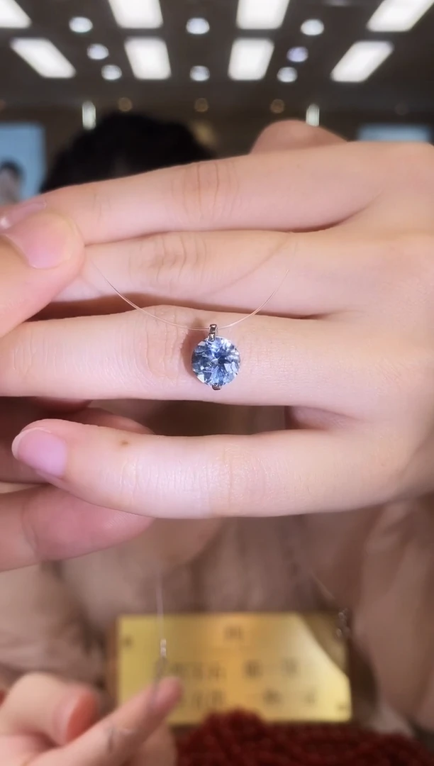 未镶嵌托帕石项链18