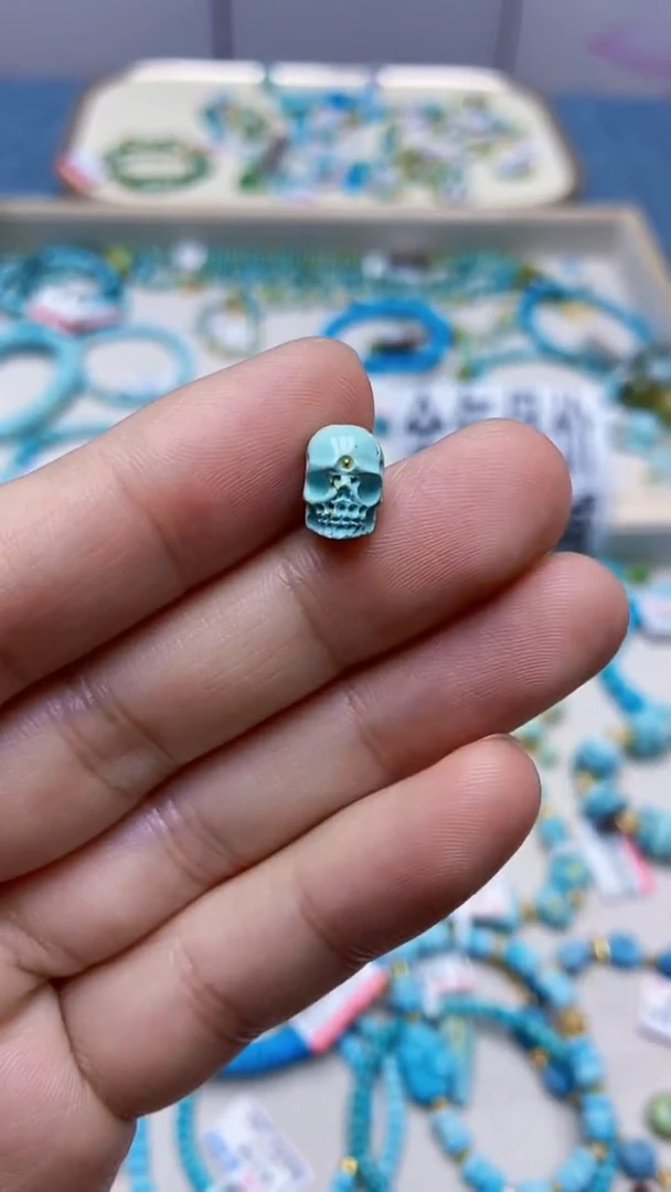 未镶嵌绿松石挂件85