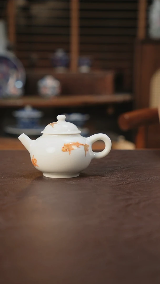 杯景德镇陶瓷杯碗柴烧多人F58