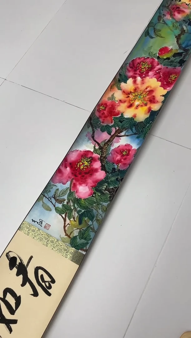 国画李纲-5米-国画作品-长卷