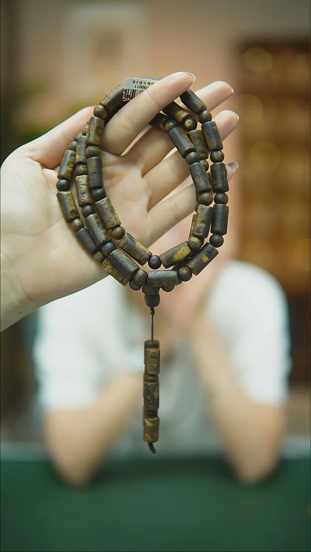 手串沉香海南白棋板头随型多样性发一40g