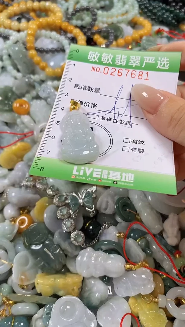 翡翠未镶嵌颈饰闪购0267681多样性发其一