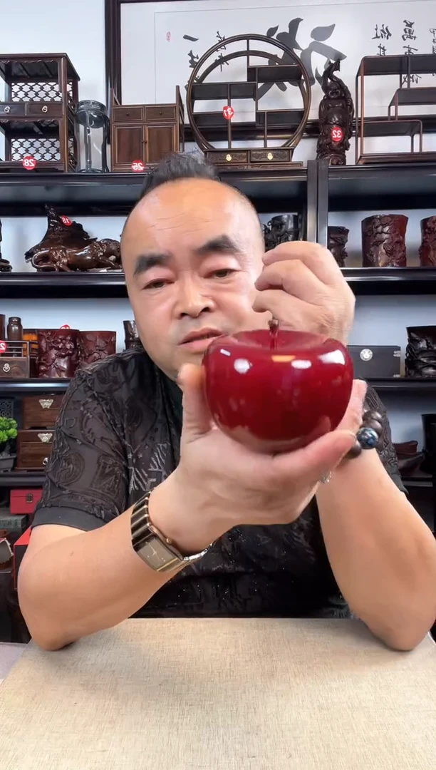 木老李红木工艺品苹果