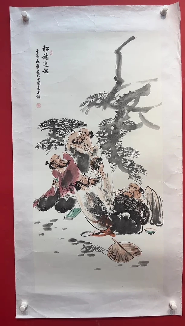 国画画家陆远华纯手绘原作
