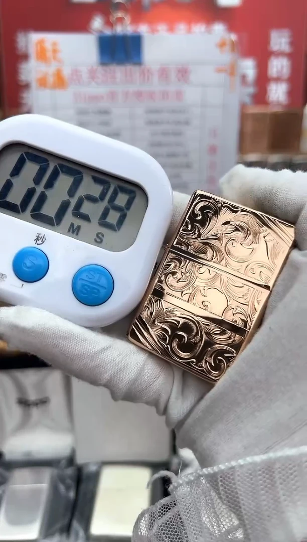 1935机型镀金唐草zippo