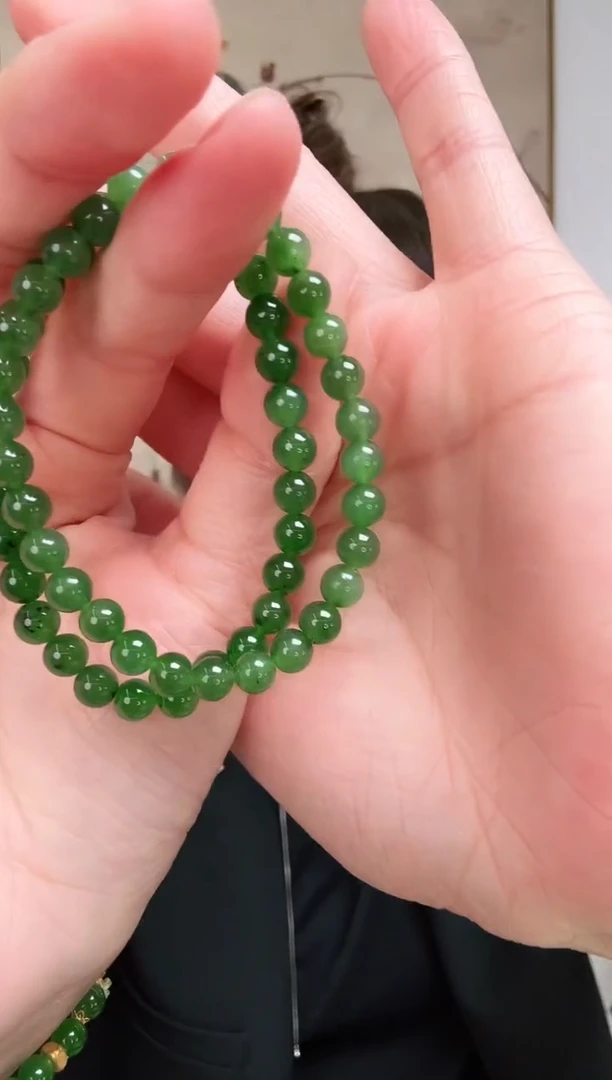 【闪购商品】和田玉珠串未镶嵌珠串