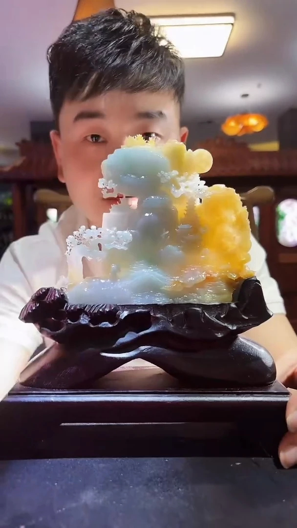 定制翡翠未镶嵌08/0624/Y/山水