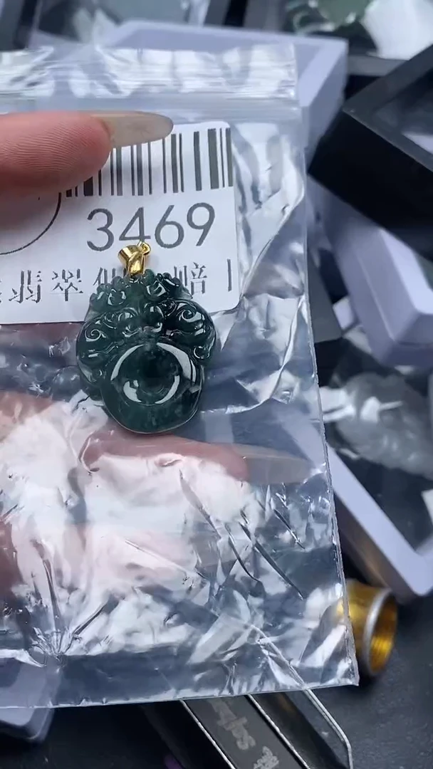 颈饰未镶嵌翡翠3469