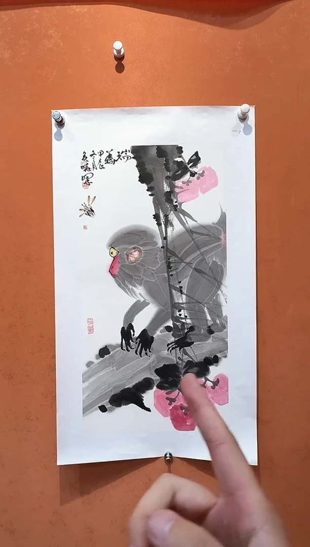 国画侯晓峰国画作品2平尺-17