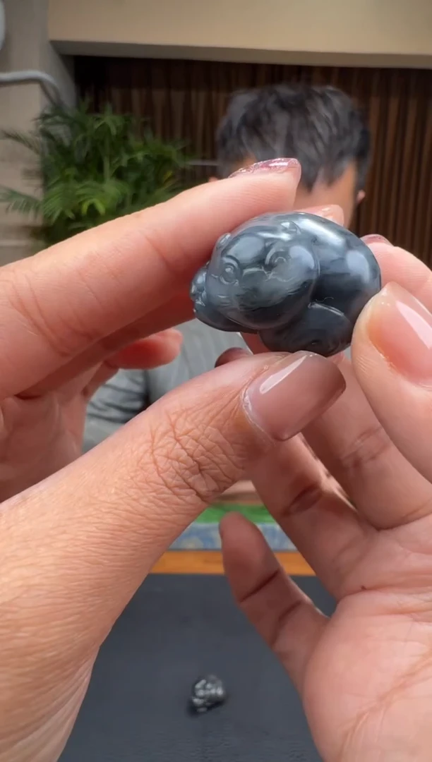 【闪购商品】和田玉80未镶嵌3.11巴哥多样性发货