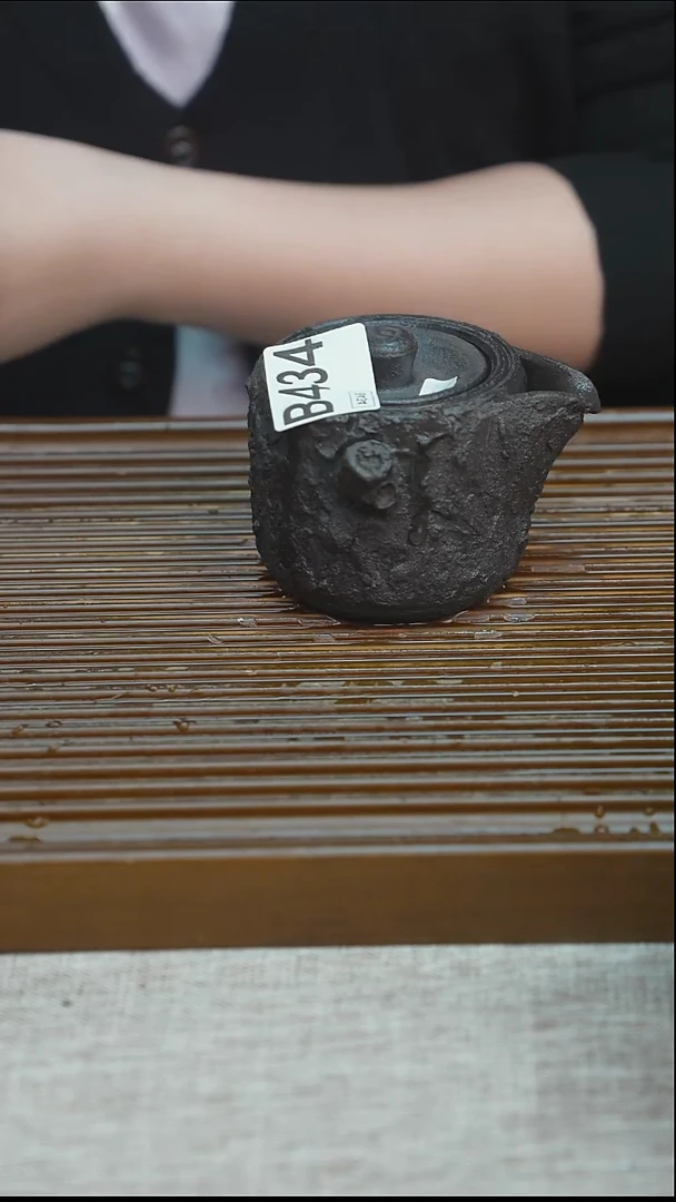 纯手工粗陶茶具每一只不一样