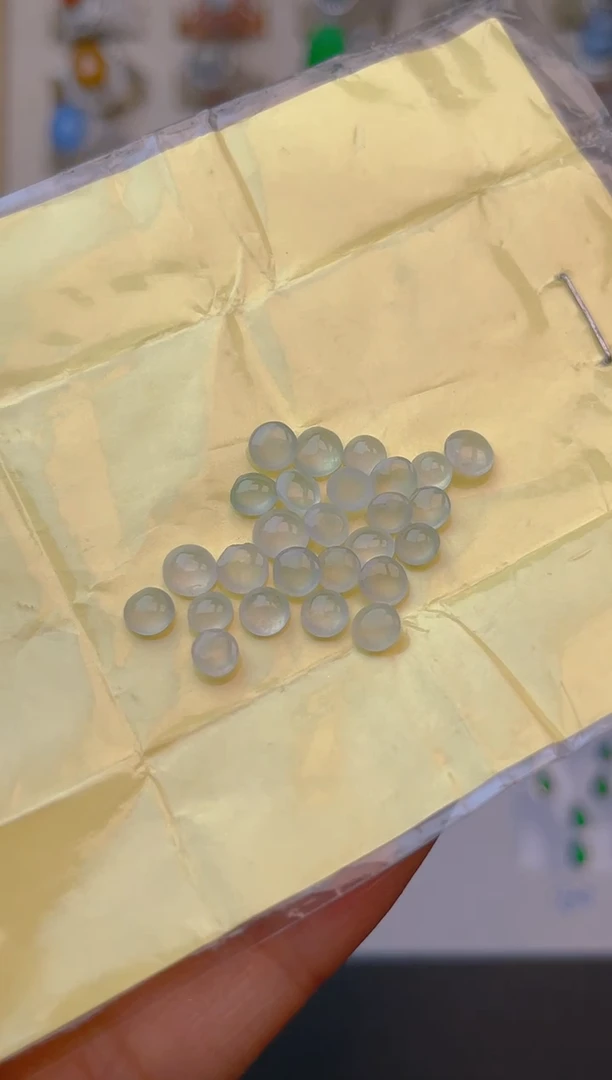 裸石翡翠天然翡翠蛋面12