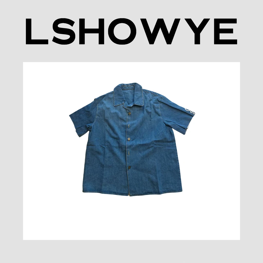 LSHOWYE｜短袖牛仔衬衣 B3745
